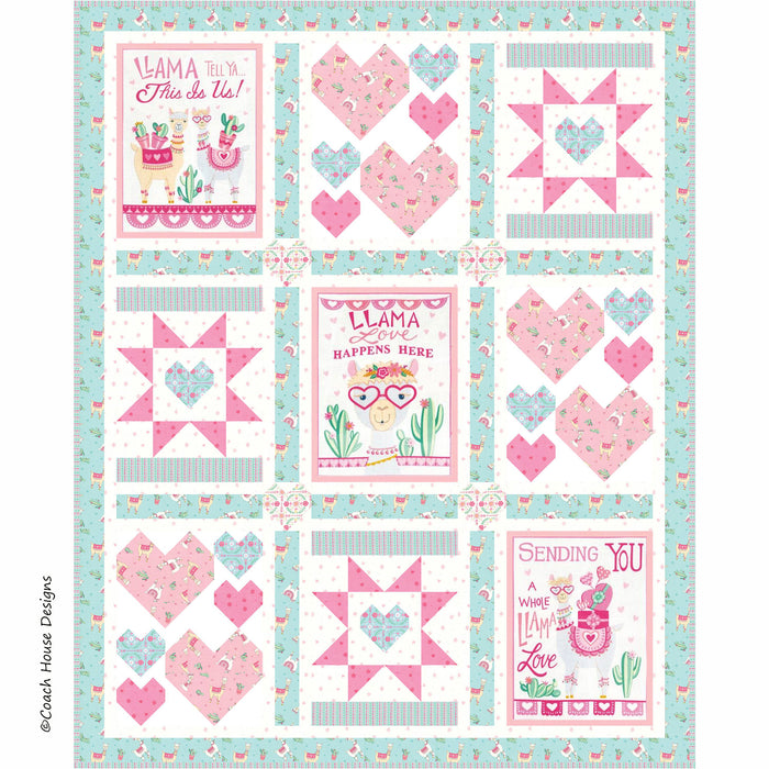 Some Llama Loves You Quilt Pattern