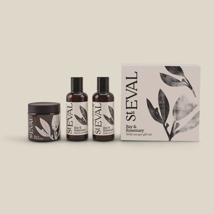 St Eval Bay & Rosemary Wild Escape Gift Set - Precious Sparkle
