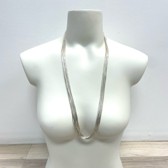 Sterling Liquid Silver Necklace