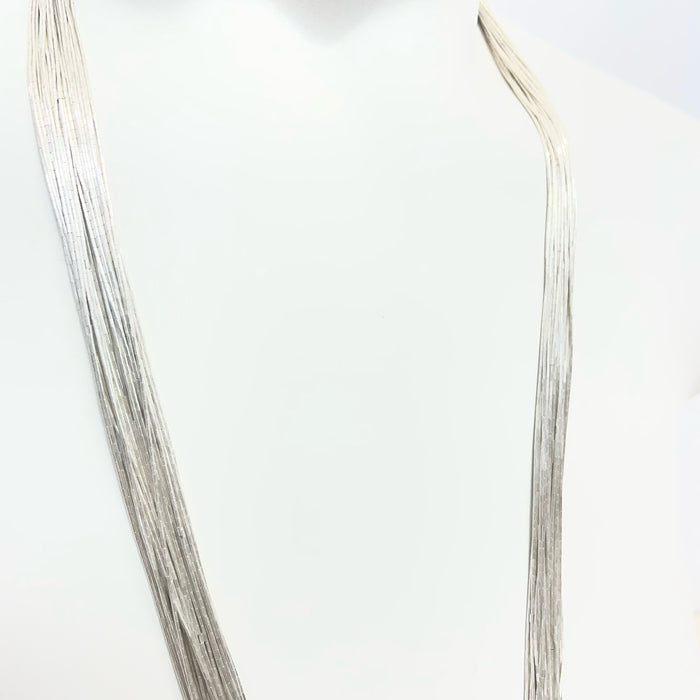 Sterling Liquid Silver Necklace
