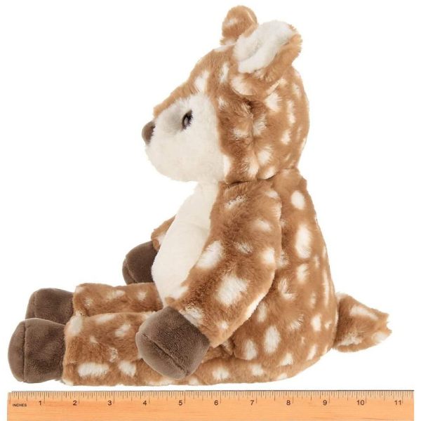 Stuffed Animal Plush Deer Willow Measuring Horizontally