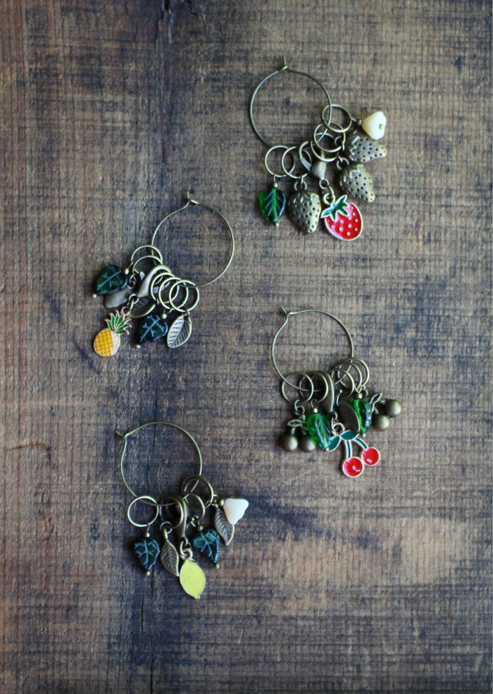 Summer Fruits Stitch Markers
