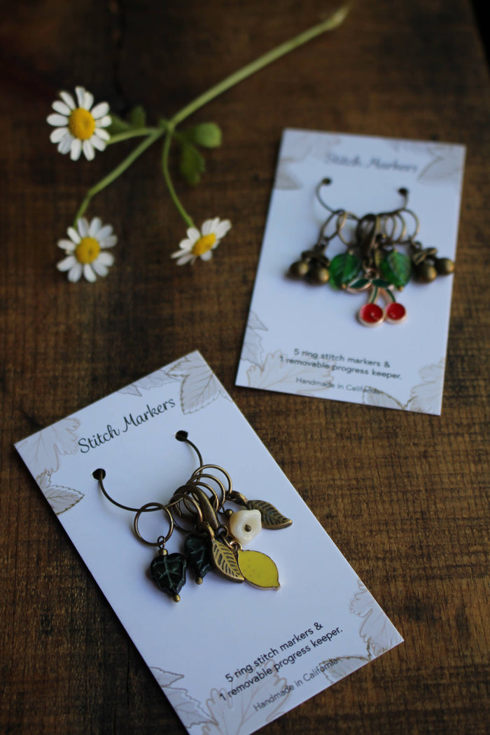 Summer Fruits Stitch Markers