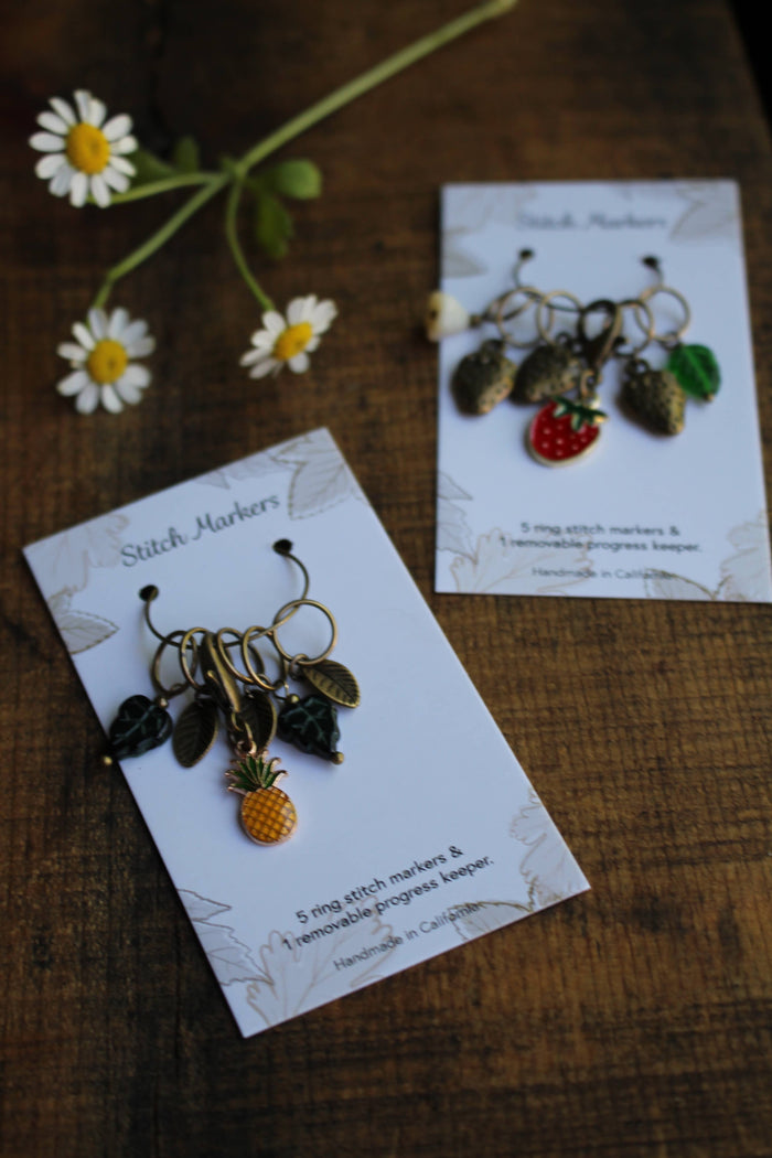 Summer Fruits Stitch Markers