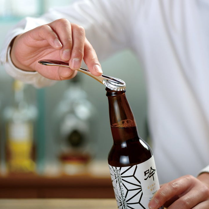 SUWADA Bottle Opener - Brushed Steel