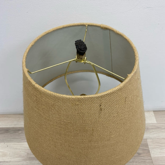 Table Top Antler Bas Lamp