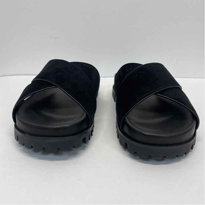 Tamara Mellon Size 8 Women's Black Solid Slide Sandals