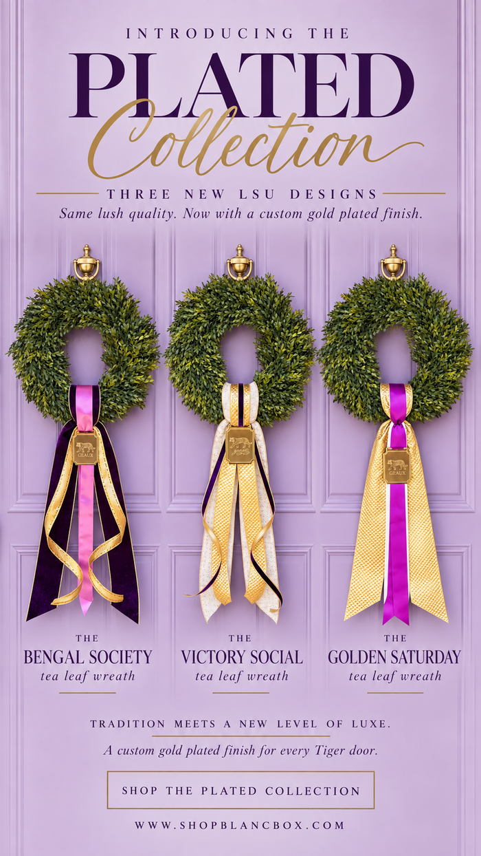 The Bengal Society Tea Leaf Wreath