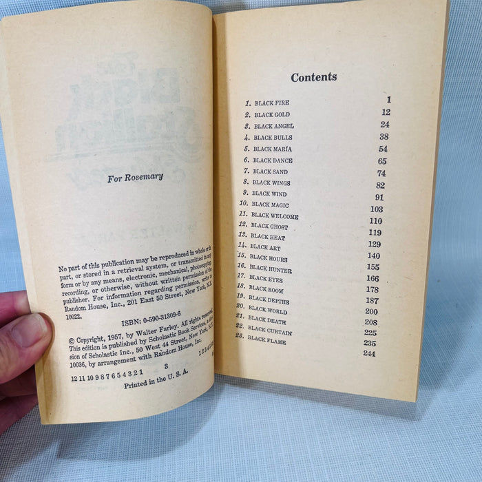 The Black Stallion Mystery by Walter Farley 1957 Scholastic Book Services Paperback Book
