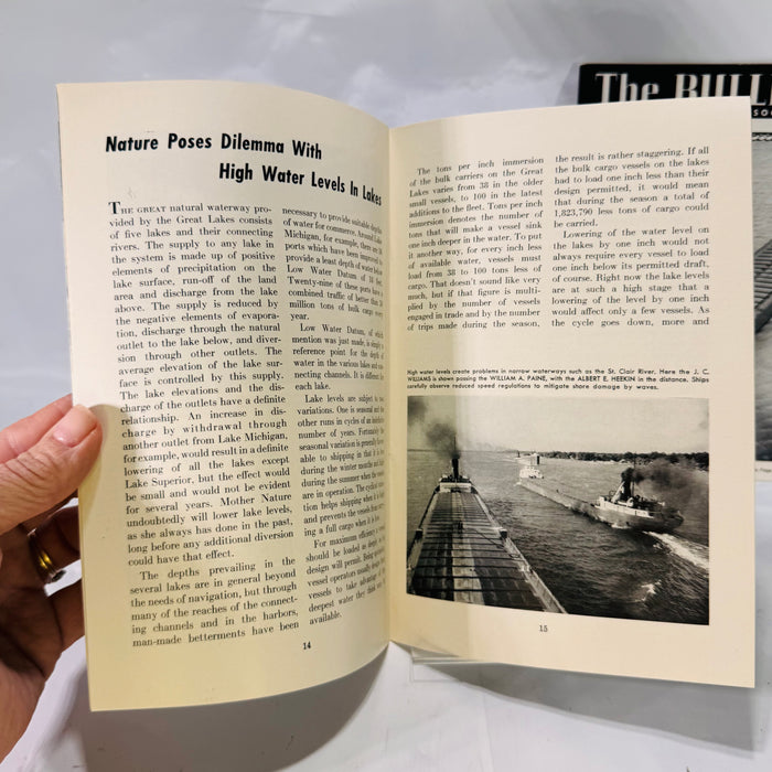 The Bulletin by the Lake Carriers Association – August and October 1952