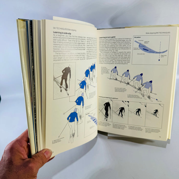 The Handbook of Skiing Karl Gamma 1983 Hardcover Illustrated Ski Technique Guide