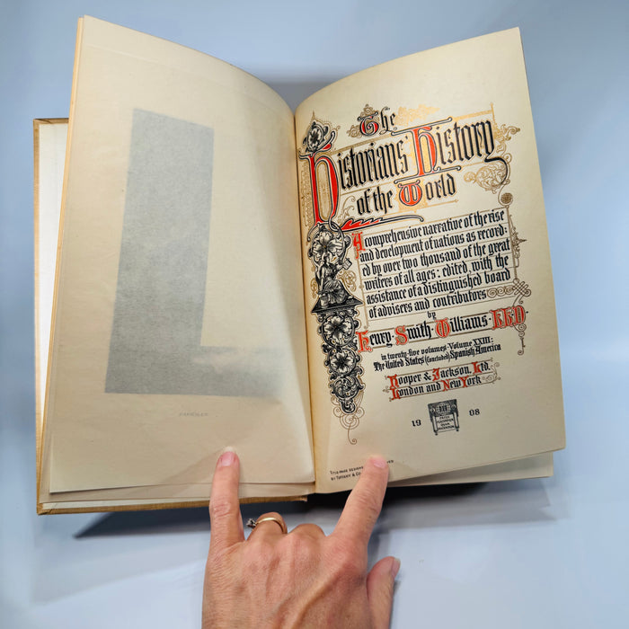 The Historians’ History of the World, Vol. XXIII: The United States & Spanish America (1904/1907) – Illustrated Hardcover