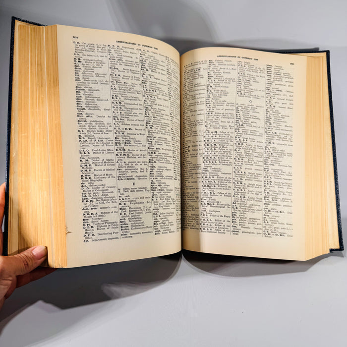 The New Century Dictionary: Volume Three (1934) | Stone-Blind to Zymurgy & Supplements | Illustrated Language Reference