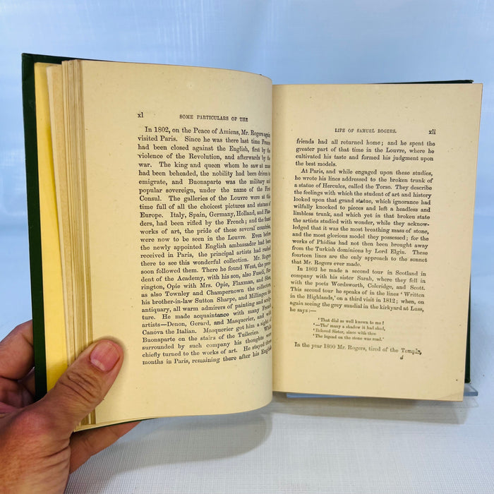 The Poetical Works of Samuel Rodgers George Routledge and Sons