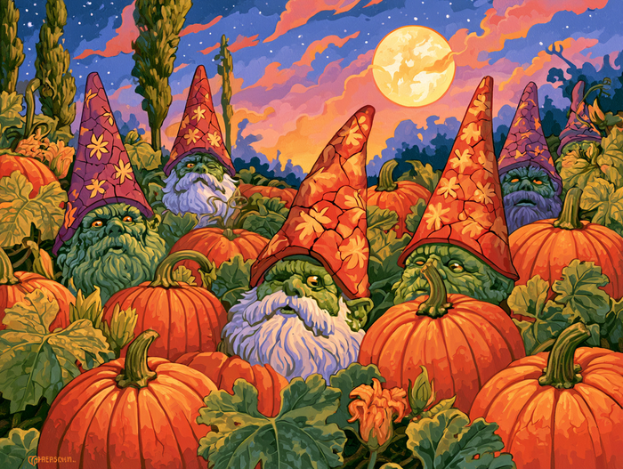 The Undead Harvest Diamond Painting Kit-40x30cm (16x12 in)-Heartful Diamonds