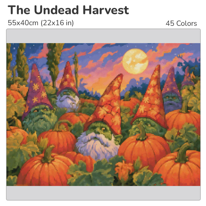 The Undead Harvest Diamond Painting Kit-55x40cm (22x16 in)-Heartful Diamonds