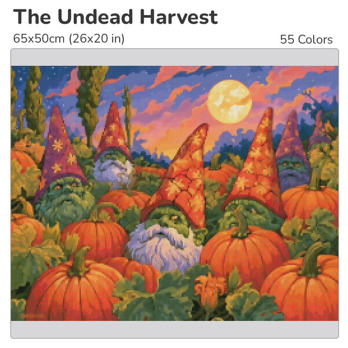 The Undead Harvest Diamond Painting Kit-55x40cm (22x16 in)-Heartful Diamonds