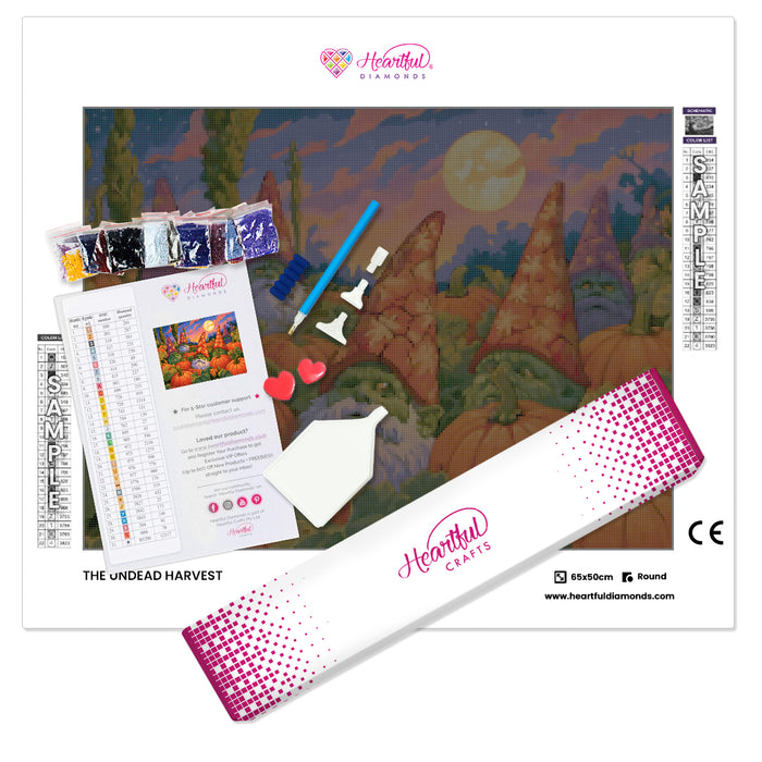 The Undead Harvest Diamond Painting Kit-65x50cm (26x20 in)-Heartful Diamonds