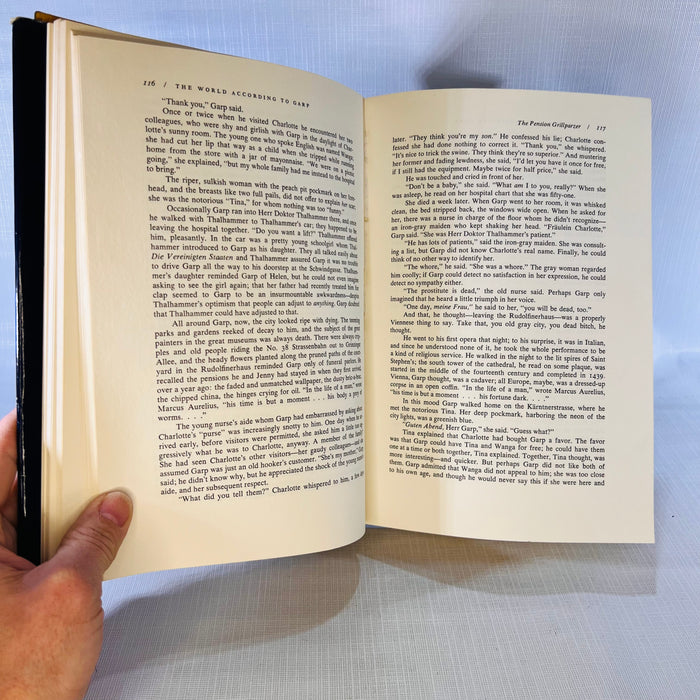 The World According to Garp by John Irving 1978 A Henry Robbins Book