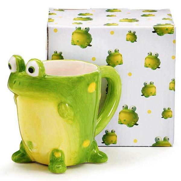 oby the Toad Frog Coffee Mug Tea Cup and Gift Box