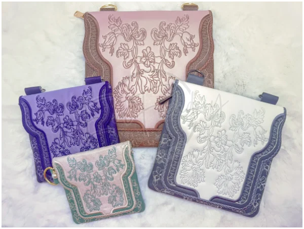 TopZip Flap Bag - Baroque Style