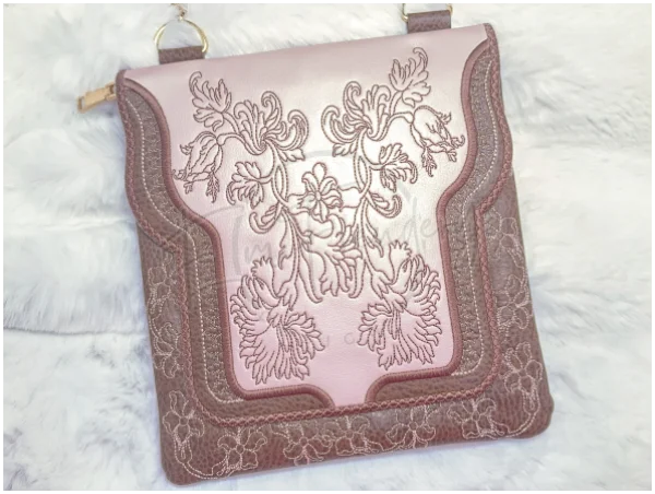TopZip Flap Bag - Baroque Style