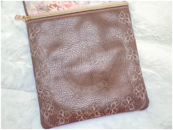 TopZip Flap Bag - Baroque Style
