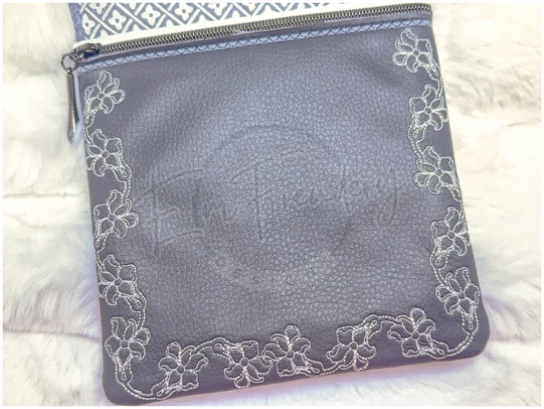 TopZip Flap Bag - Baroque Style