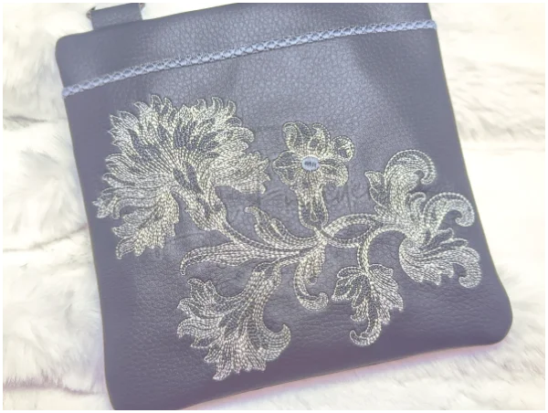 TopZip Flap Bag - Baroque Style