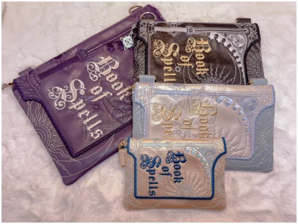 TopZip Flap Bag - Book of Spells