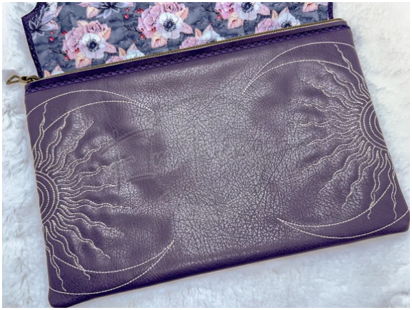 TopZip Flap Bag - Book of Spells
