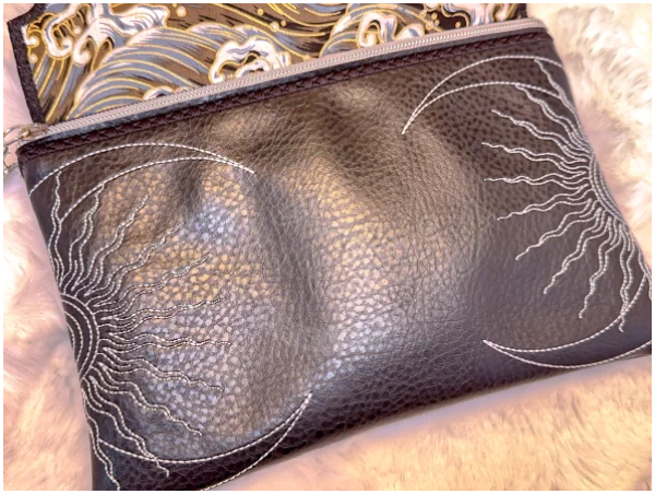 TopZip Flap Bag - Book of Spells