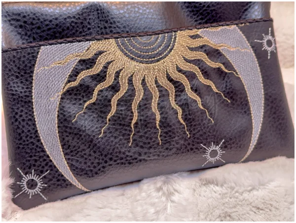 TopZip Flap Bag - Book of Spells