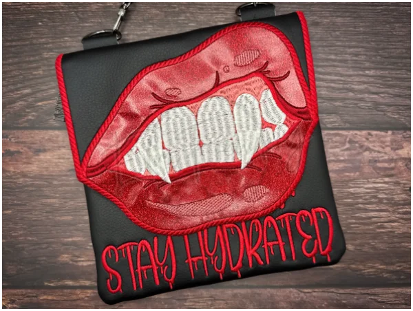 TopZip Flap Bag - Stay Hydrated 7.83 X 7.81 (198.9mm X 198.4mm)