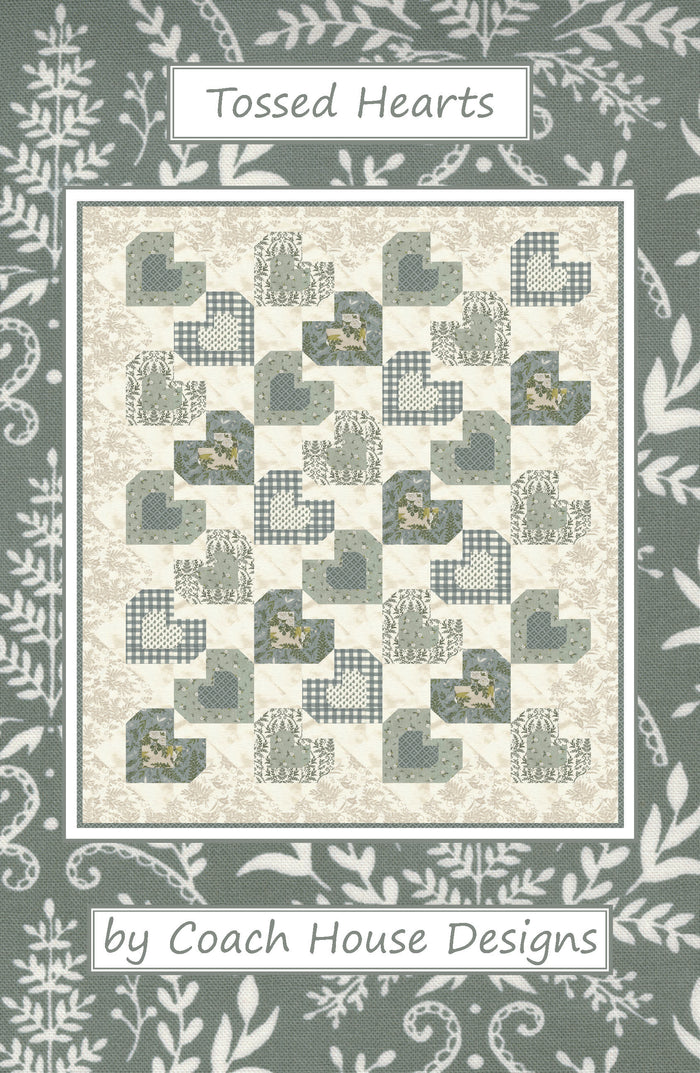 Tossed Hearts Quilt Pattern