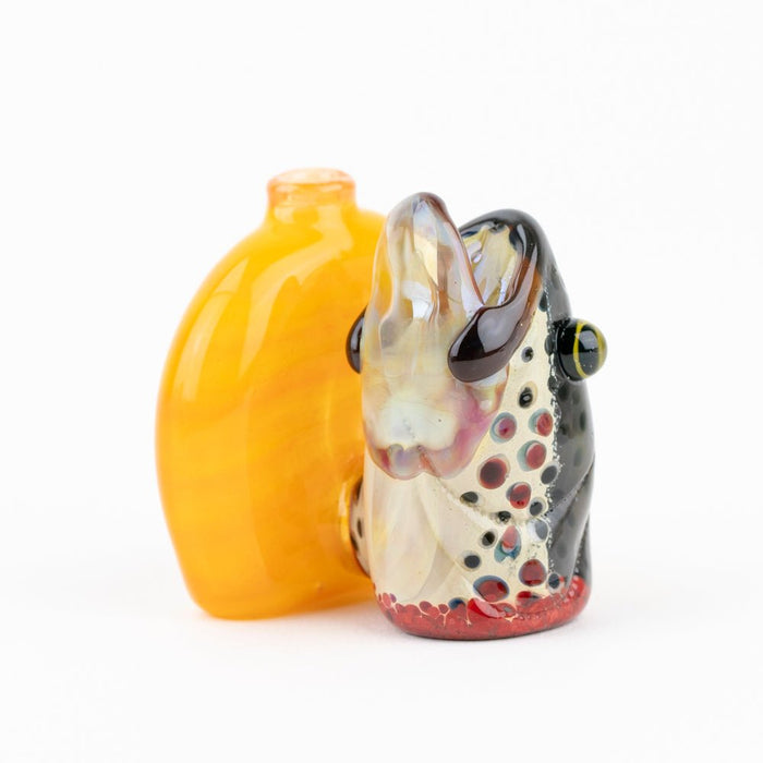 Trapper Studio Sunrise Bass Fish Head Chillum - Empire Smokes