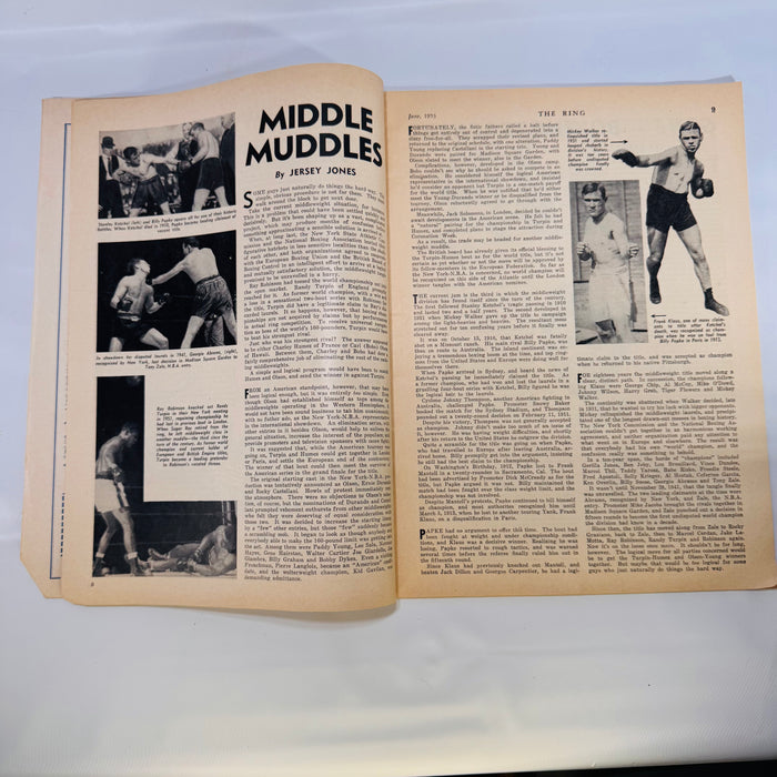 Two Vintage Issues of The Ring (Nov 1952 & Jun 1953 International) – Boxing’s Heartbeat