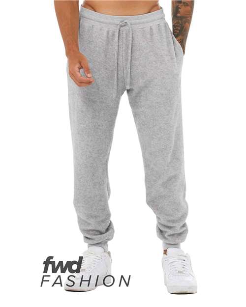 Unisex FWD Fashion Sueded Fleece Joggers - 3327 – alternate view 2