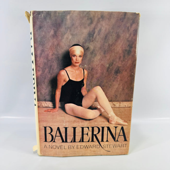 Vintage Ballet Novel Ballerina Edward Stewart Hardcover Book Club Edition