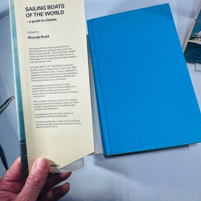 Vintage Sailing Books Bundle — Sailing Boats of the World + The Racing Sailor’s Bible