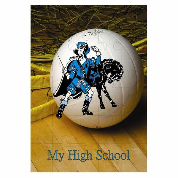 Hardboard Volleyball Rectangular Puzzles Photo 1