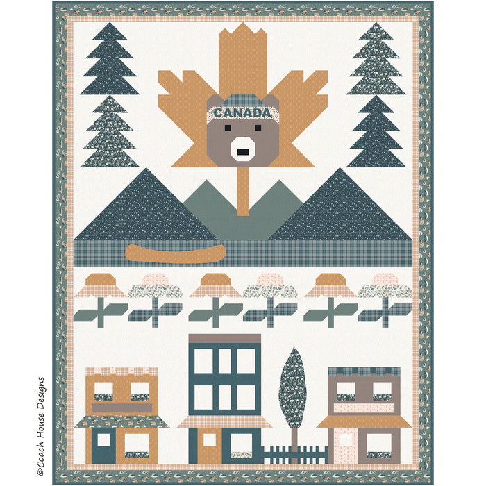 We Are Canadian Quilt Pattern