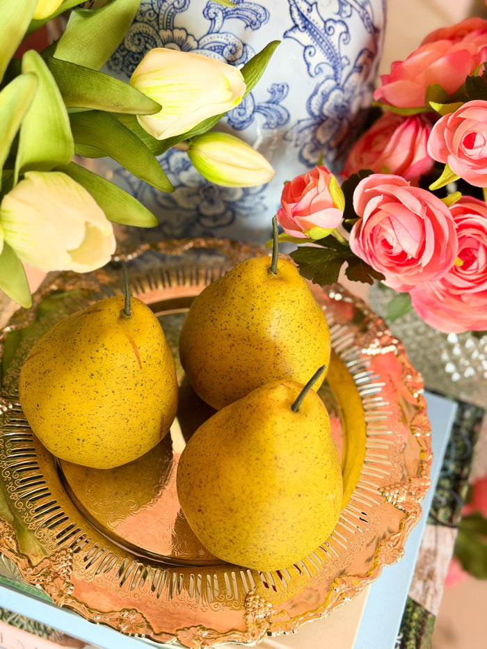 Weighted Bartlett Pear-Set of 3