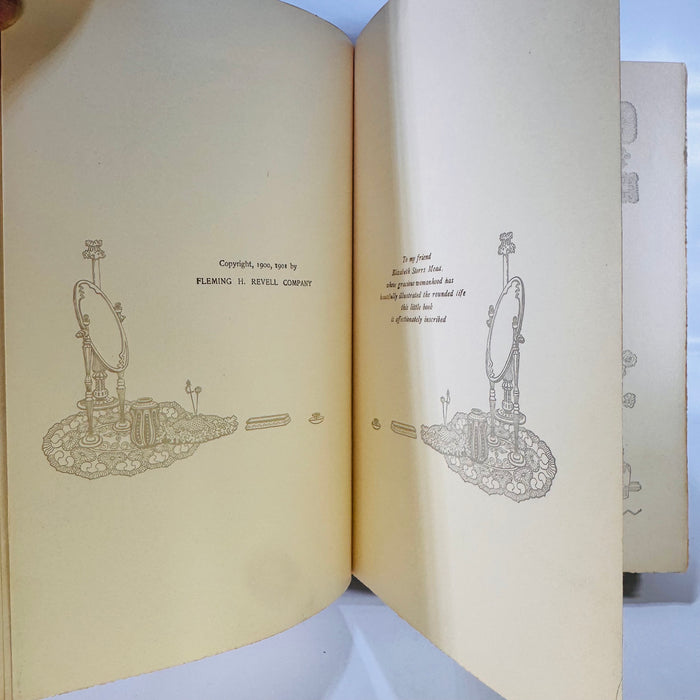 Winsome Womanhood by Margaret E. Sangster (1901), Fleming H. Revell Company, Ornate Hardcover