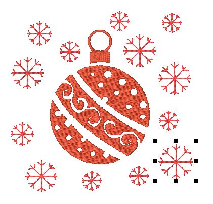 Winter Damask [4x4] # 10849