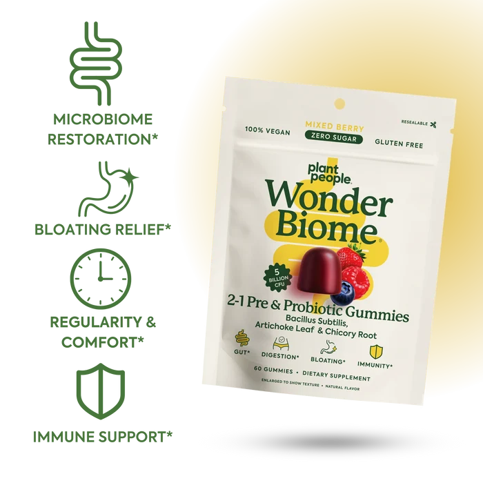 WonderBiome Gummies by Plant People